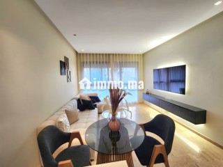 Appartement en location à Casablanca Finance City. 2 grandes pièces. Bien meublé - Appartement à louer - Casablanca