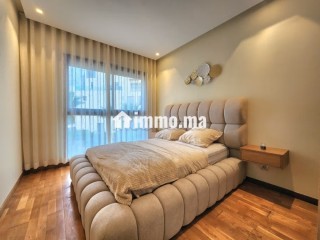 Appartement en location à Casablanca Finance City. 2 grandes pièces. Bien meublé - Appartement à louer - Casablanca