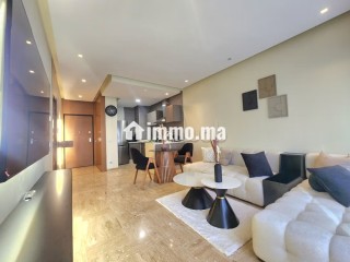 Appartement en location à Casablanca Finance City. 2 grandes pièces. Bien meublé - Appartement à louer - Casablanca