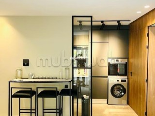 Location studio meublé Gauthier terrasse - Appartement à louer - Casablanca