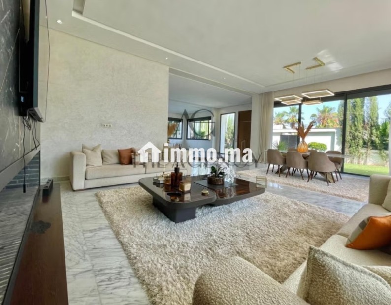 Très belle villa à vendre meublée angles à les jardins de l océan 3 - Vente Immobilier - Dar Bouazza - photo 4