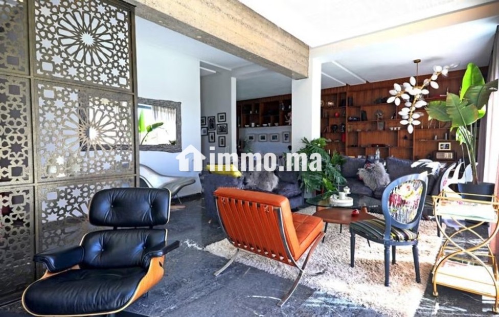 Somptueuse villa à louer à Amelkis. 6 pièces. Bien meublé - Location Immobilier - Marrakech - photo 8