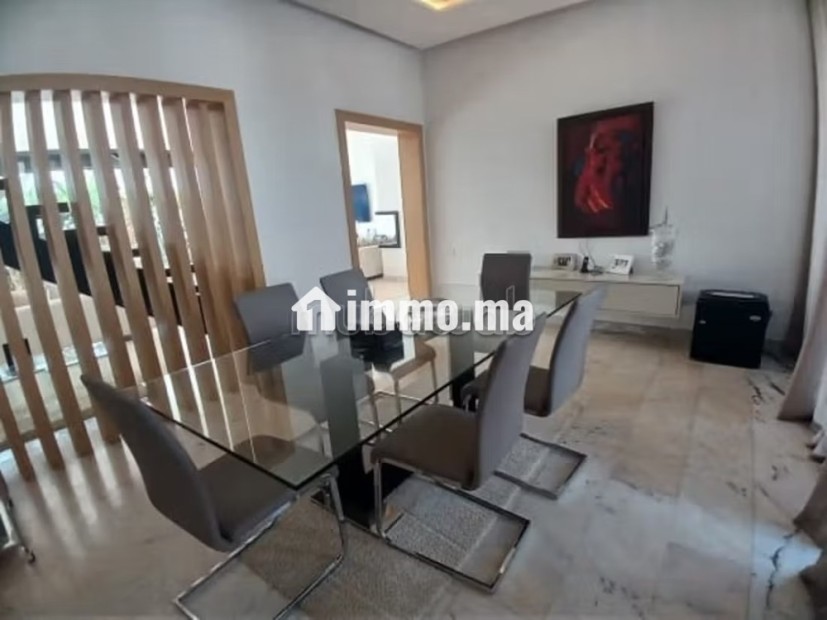 Une magnifique villa neuve et meublée à louer - Vente Immobilier - Harhoura - photo 8