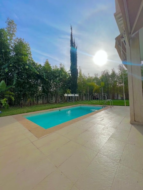 À louer: villa meublée avec piscine à la ville verte - Location Immobilier - Bouskoura - photo 2