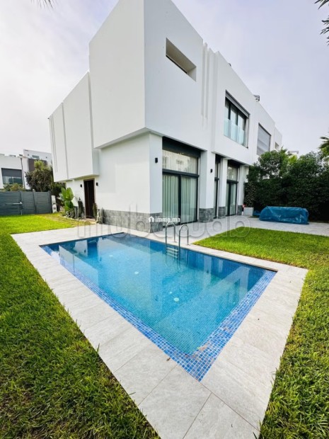 Villa 450m Meublé Luxe A Dar Bouazza - Location Immobilier - Dar Bouazza - photo 1