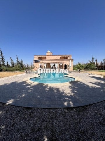 Belle villa sans vis-à-vis, Rte de Fès - Vente Immobilier - Marrakech - photo 1