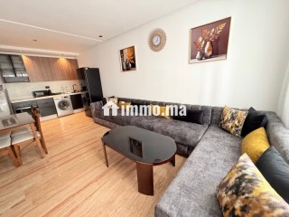 Louez cet appartement à Belvédère. 1 belle chambre. Résidence avec concierge, climatisation générale - Appartement à louer - Casablanca