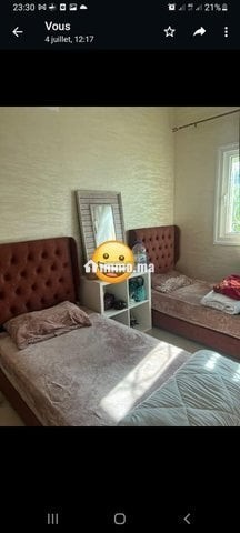 APPART 91m MEUBLÉ face carrefour 2CH 2SDB TERRASSE - Location Immobilier - Mohammedia - photo 6