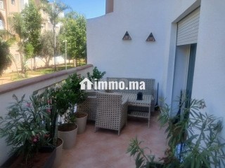 APPART 91m MEUBLÉ face carrefour 2CH 2SDB TERRASSE - Appartement à louer - Mohammedia