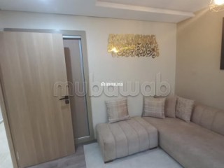 Vente d'un bel appartement à Bourgogne Ouest. 1 Pièce. Porte blindée et système de double vitrage - Appartement à vendre - Casablanca