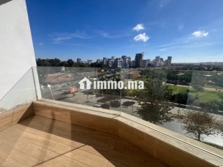 Beauséjour location appartement meublé 3chambres balcon - Appartement à louer - Casablanca