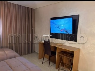 Appartement à louer à Hay Mohammadi. 2 chambres agréables. Salon contemporain - Appartement à louer - Agadir