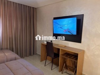 Appartement à louer à Hay Mohammadi. 2 chambres agréables. Salon contemporain - Appartement à louer - Agadir