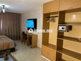 Appartement à louer à Hay Mohammadi. 2 chambres agréables. Salon contemporain - Appartement à louer - Agadir