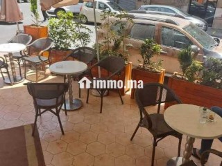 Café bien équipé à Belvédère - Local commercial à vendre - Casablanca