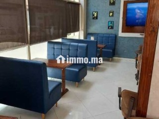 Café bien équipé à Belvédère - Local commercial à vendre - Casablanca