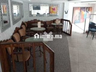 Café bien équipé à Belvédère - Local commercial à vendre - Casablanca