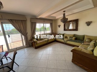 Bel appartement meublé en location à Agdal. 3 chambres agréables. Cheminée et climatisation - Appartement à louer - Rabat