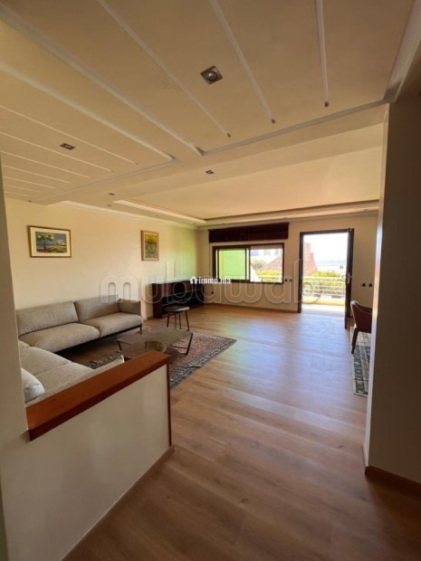 Triplex en location vue mer meublée - Location Immobilier - Dar Bouazza - photo 4