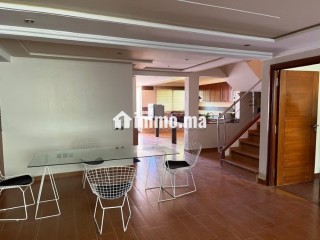 Triplex en location vue mer meublée - Appartement à louer - Dar Bouazza