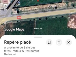 للكراء : أرض صناعية بموقع استراتيجي في خريبكة - Terrain à louer - Khouribga