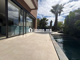 Magnifique villa moderne 4 chambres meublée en résidence - Villa à louer - Dar Bouazza