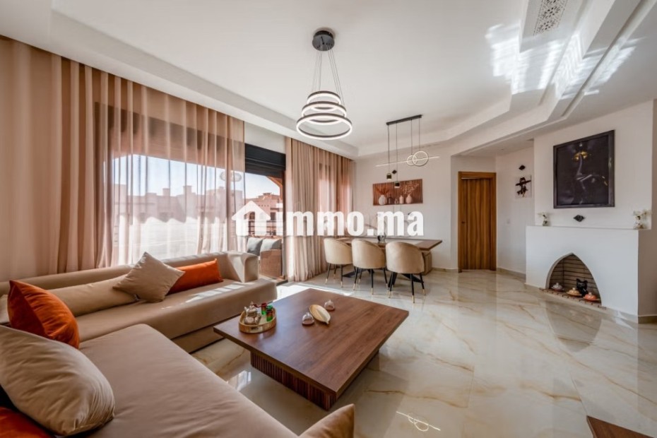 Luxueux appartement meublé location longue durée Marrakech - Location Immobilier - Marrakech - photo 1