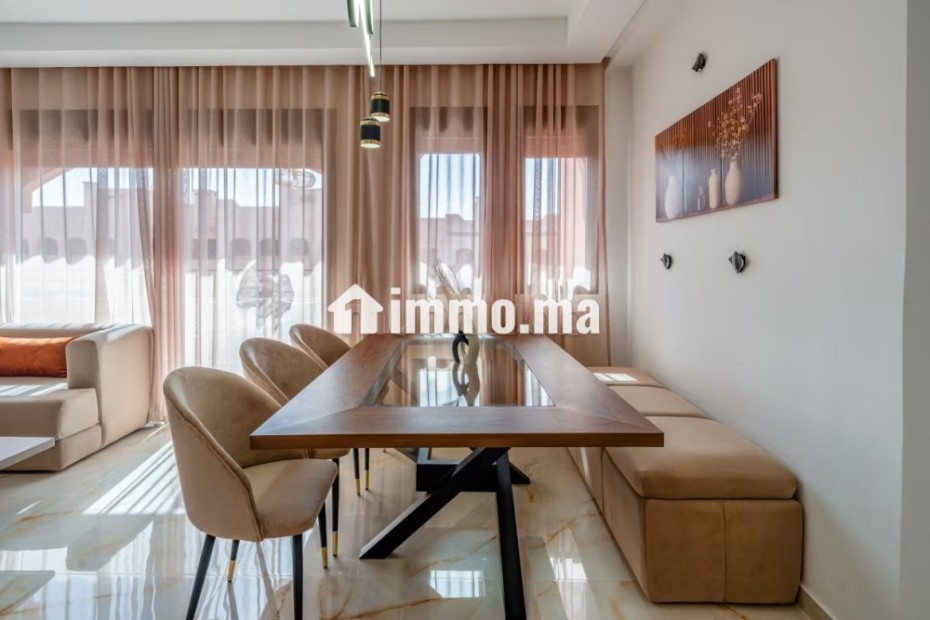 Luxueux appartement meublé location longue durée Marrakech - Location Immobilier - Marrakech - photo 3