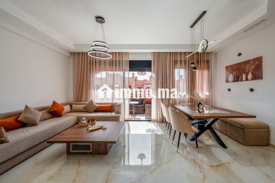 Luxueux appartement meublé location longue durée Marrakech - Location Immobilier - Marrakech - photo 5