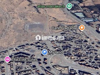 Terrain R+2 commercial Route de lourika - Terrain à vendre - Marrakech