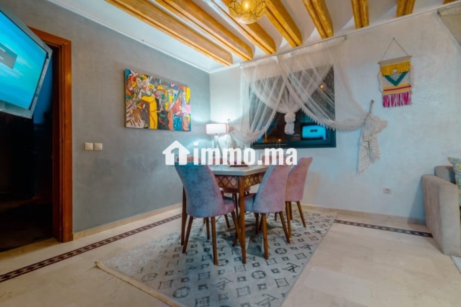 Appartement à l'achat à Route Casablanca. 3 grandes pièces. Bien meublé - Vente Immobilier - Marrakech - photo 3