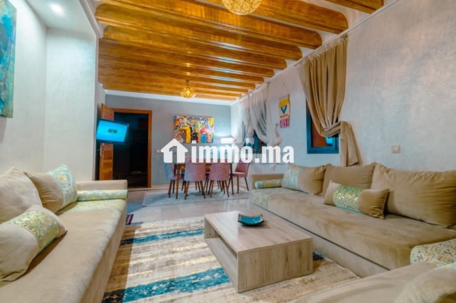 Appartement à l'achat à Route Casablanca. 3 grandes pièces. Bien meublé - Vente Immobilier - Marrakech - photo 8