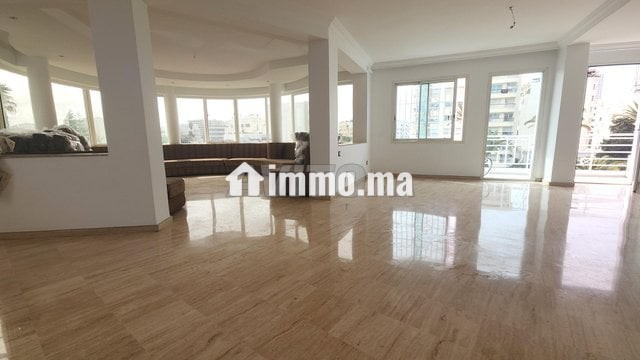 Appart 234m2 3Ch 3SdB vue panoramique Palmier - Location Immobilier - Casablanca - photo 3