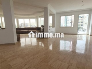 Appart 234m2 3Ch 3SdB vue panoramique Palmier - Appartement à louer - Casablanca