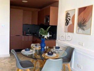 Studio meublé Haute Gamme 55m2 à Q. Oasis belle Vue - Appartement à louer - Casablanca