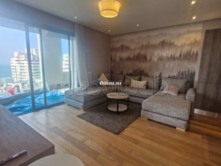 Location d'un appartement à Casablanca Marina. 1 Pièce. Bien meublé - Appartement à louer - Casablanca