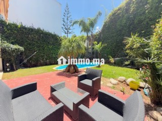 Villa meublée de luxe à louer – Cœur d’Ain Diab - Villa à louer - Casablanca