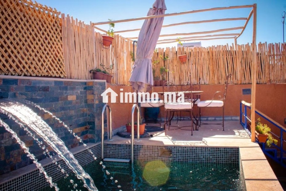 Vente riad titre avec piscine à kasbah - Vente Immobilier - Marrakech - photo 1
