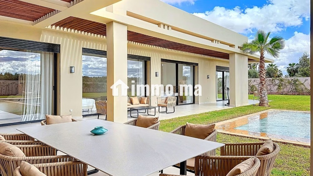 Villas neuves de standing de plain pied, en 4 Ch - Vente Immobilier - Marrakech - photo 2