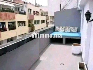 Appartement2 chambres salon meublé avec terrasse - Appartement à louer - Casablanca