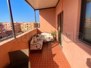 Studio avec grande terrasse à coté de Mabrouka - Appartement à louer - Marrakech