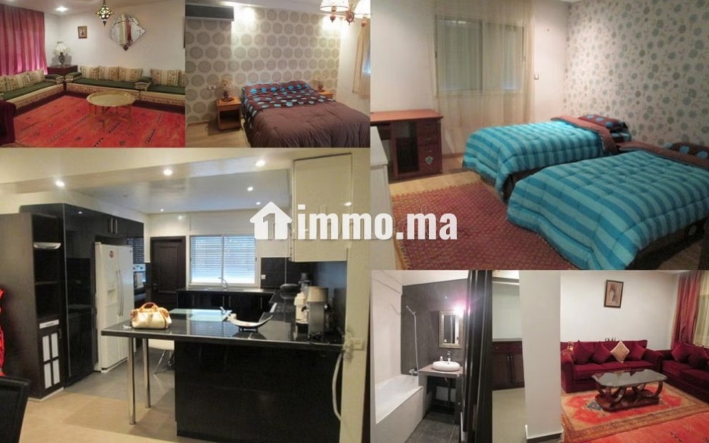 Appartement de vacances à louer en Centre. 2 belles chambres. Antenne parabolique, résidence sécurisée - Vente Immobilier - Fes - photo 1
