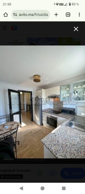 Appartements à louer à Saïdia. Surface de 98 m². Porte blindée et chauffage central - Vente Immobilier - Saidia - photo 1