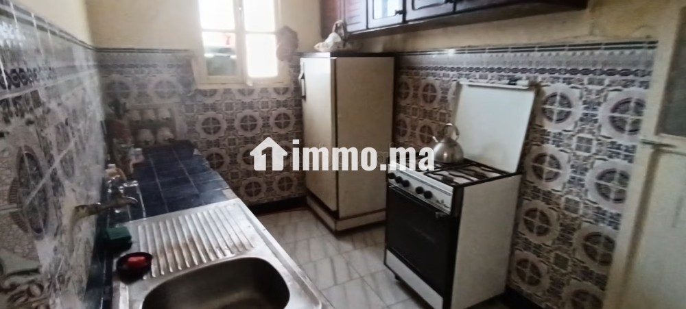 Très beau riad à vendre à Médina. 2 pièces. Salon Marocain et antenne parabolique - Vente Immobilier - Tanger - photo 7