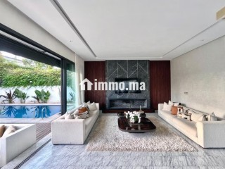 Villa de luxe meublée à l'entrée de Dar Bouazza - Villa à louer - Dar Bouazza