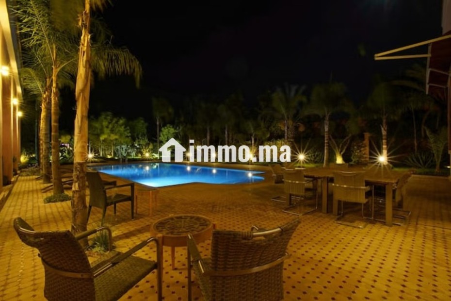 Belle villa marocaine de plain pied a Louer - Location Immobilier - Marrakech - photo 2