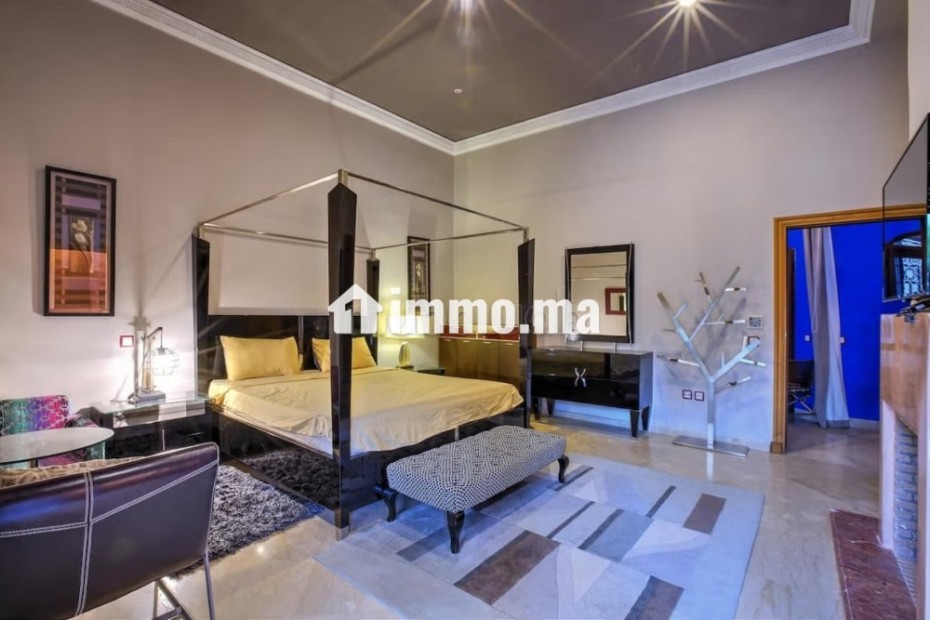 Belle villa marocaine de plain pied a Louer - Location Immobilier - Marrakech - photo 4
