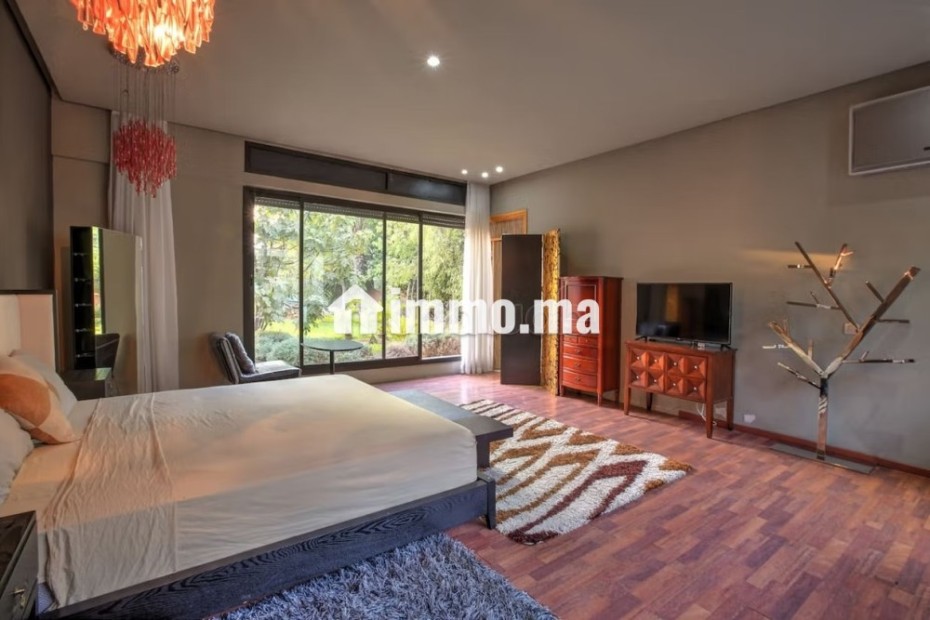 Belle villa marocaine de plain pied a Louer - Location Immobilier - Marrakech - photo 5