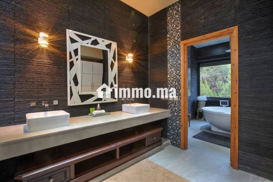 Belle villa marocaine de plain pied a Louer - Location Immobilier - Marrakech - photo 7