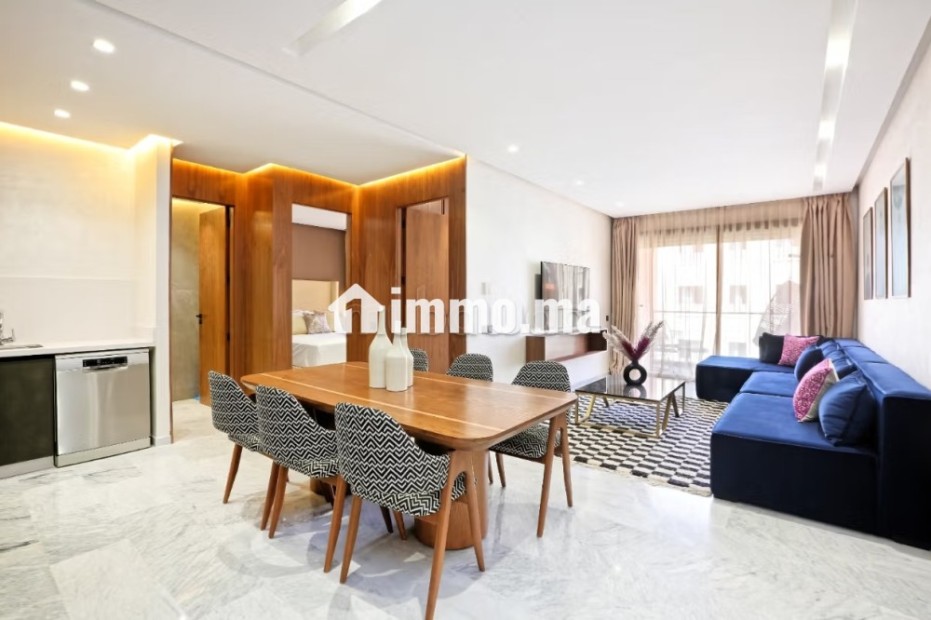 Luxueux appartement au centre de Gueliz - Location Immobilier - Marrakech - photo 1
